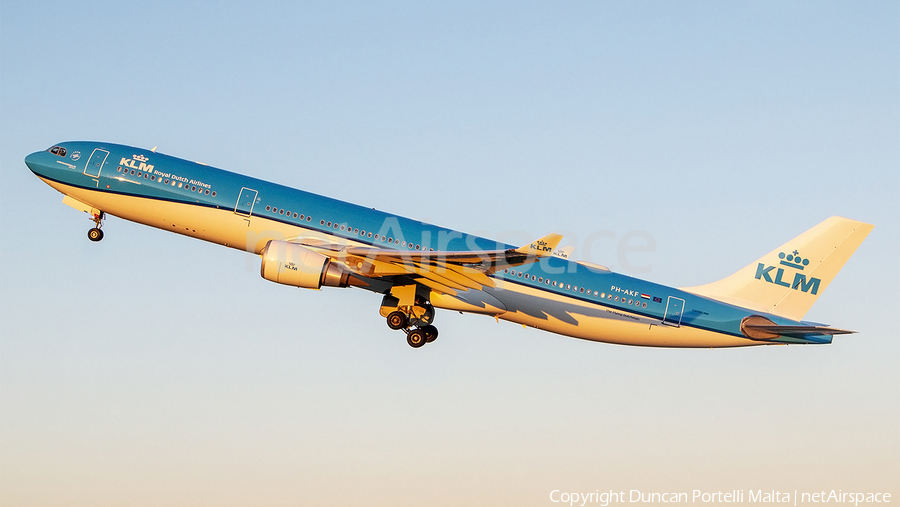 KLM - Royal Dutch Airlines Airbus A330-303 (PH-AKF) | Photo 489556