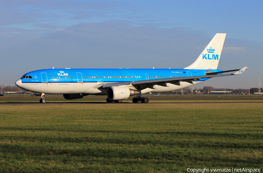 KLM - Royal Dutch Airlines Airbus A330-203 (PH-AOA) | Photo 300488