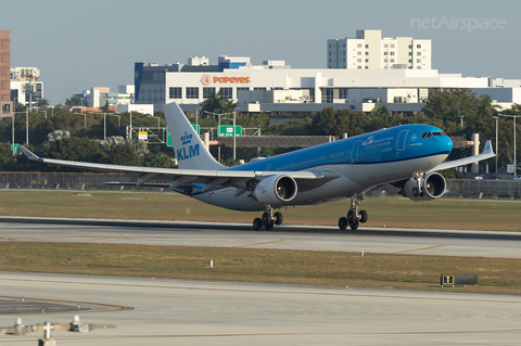 KLM - Royal Dutch Airlines Airbus A330-203 (PH-AOA) at  Miami - International, United States