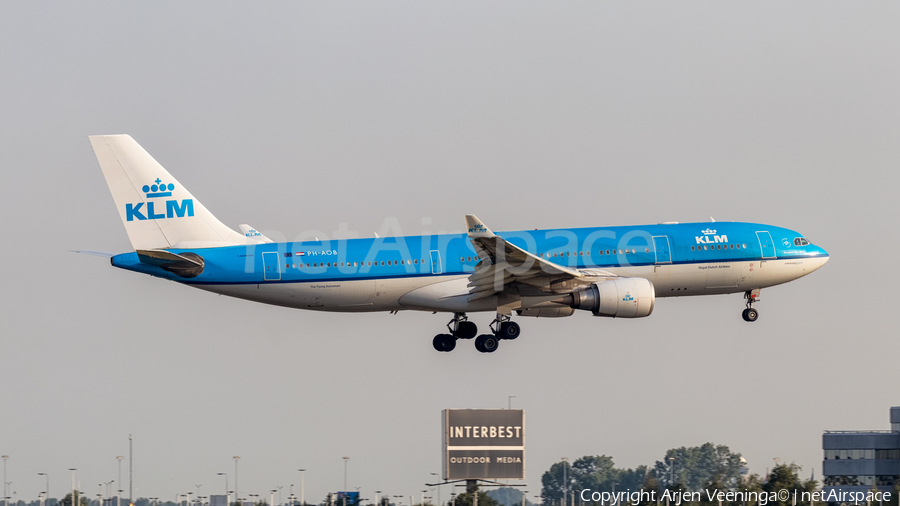 KLM - Royal Dutch Airlines Airbus A330-203 (PH-AOB) | Photo 286183
