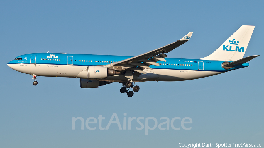 KLM - Royal Dutch Airlines Airbus A330-203 (PH-AOB) | Photo 358646