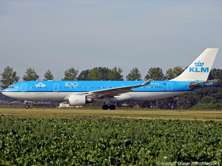 KLM - Royal Dutch Airlines Airbus A330-203 (PH-AOB) | Photo 376528