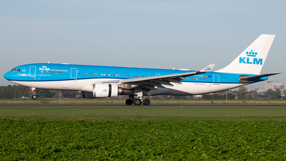 KLM - Royal Dutch Airlines Airbus A330-203 (PH-AOB) at  Amsterdam - Schiphol, Netherlands