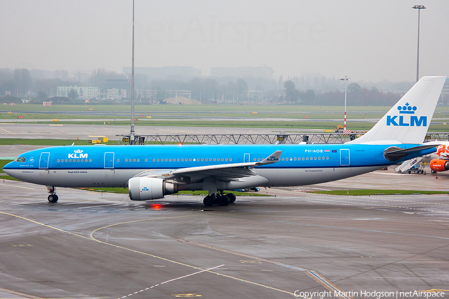 KLM - Royal Dutch Airlines Airbus A330-203 (PH-AOB) | Photo 61089