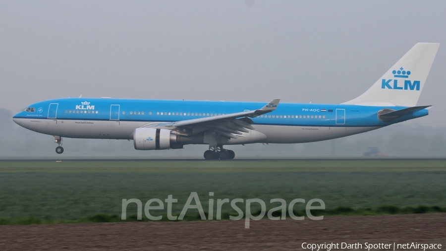 KLM - Royal Dutch Airlines Airbus A330-203 (PH-AOC) | Photo 216487