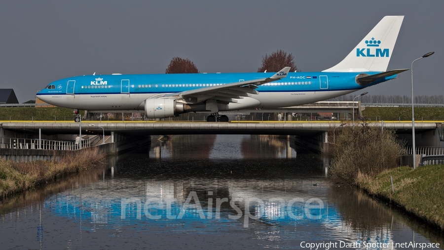 KLM - Royal Dutch Airlines Airbus A330-203 (PH-AOC) | Photo 228296