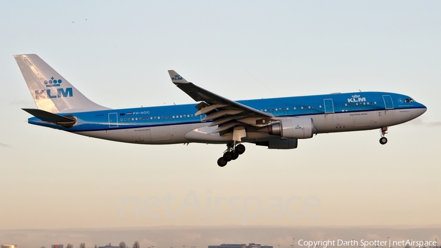 KLM - Royal Dutch Airlines Airbus A330-203 (PH-AOC) | Photo 234371