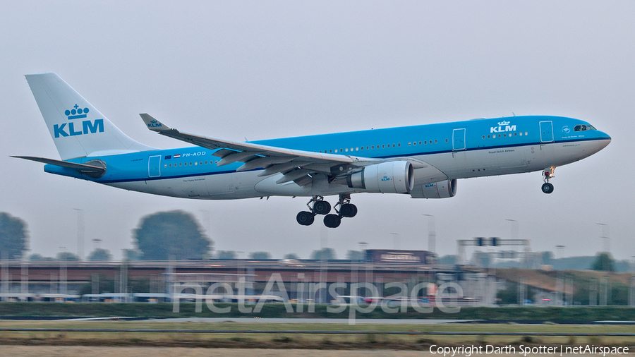 KLM - Royal Dutch Airlines Airbus A330-203 (PH-AOD) | Photo 283309