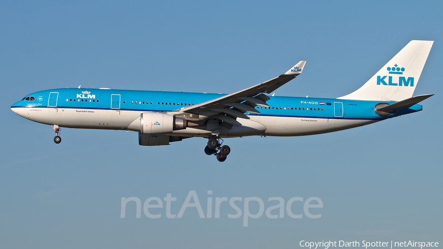 KLM - Royal Dutch Airlines Airbus A330-203 (PH-AOD) | Photo 358649
