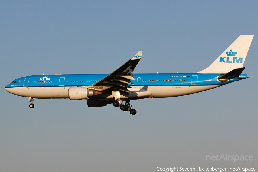 KLM - Royal Dutch Airlines Airbus A330-203 (PH-AOE) | Photo 237712