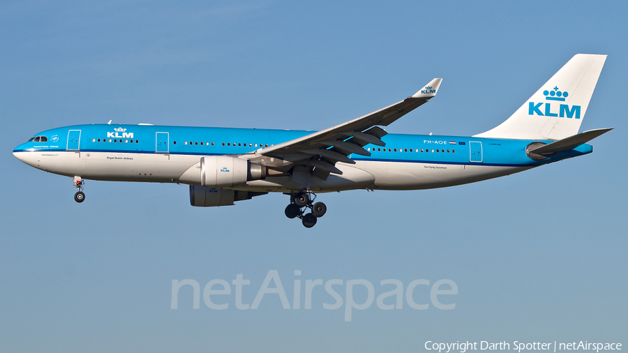 KLM - Royal Dutch Airlines Airbus A330-203 (PH-AOE) | Photo 358650