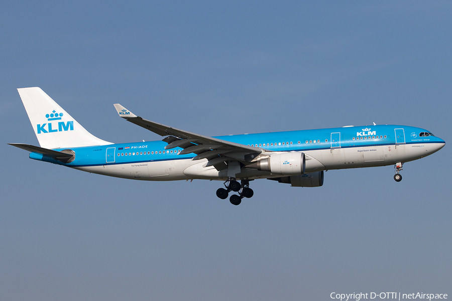 KLM - Royal Dutch Airlines Airbus A330-203 (PH-AOE) | Photo 527192