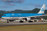 KLM - Royal Dutch Airlines Airbus A330-203 (PH-AOE) at  Philipsburg - Princess Juliana International, Netherland Antilles