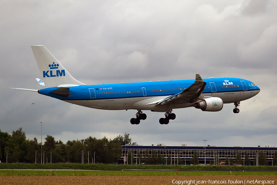 KLM - Royal Dutch Airlines Airbus A330-203 (PH-AOF) | Photo 117574