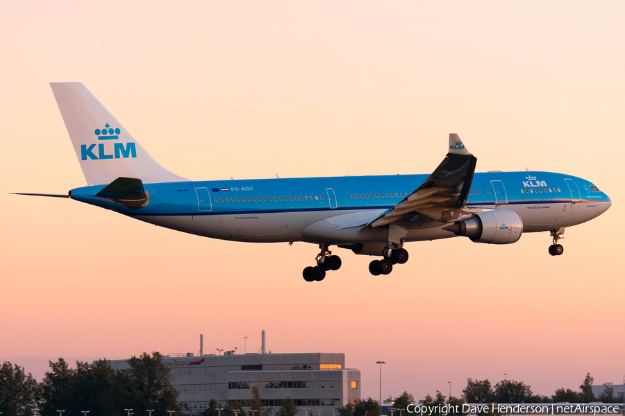 KLM - Royal Dutch Airlines Airbus A330-203 (PH-AOF) | Photo 32517