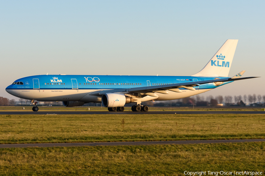 KLM - Royal Dutch Airlines Airbus A330-203 (PH-AOF) | Photo 470726