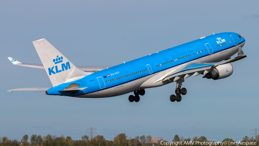KLM - Royal Dutch Airlines Airbus A330-203 (PH-AOF) | Photo 97503