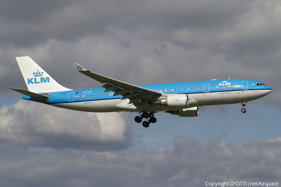 KLM - Royal Dutch Airlines Airbus A330-203 (PH-AOI) | Photo 313094