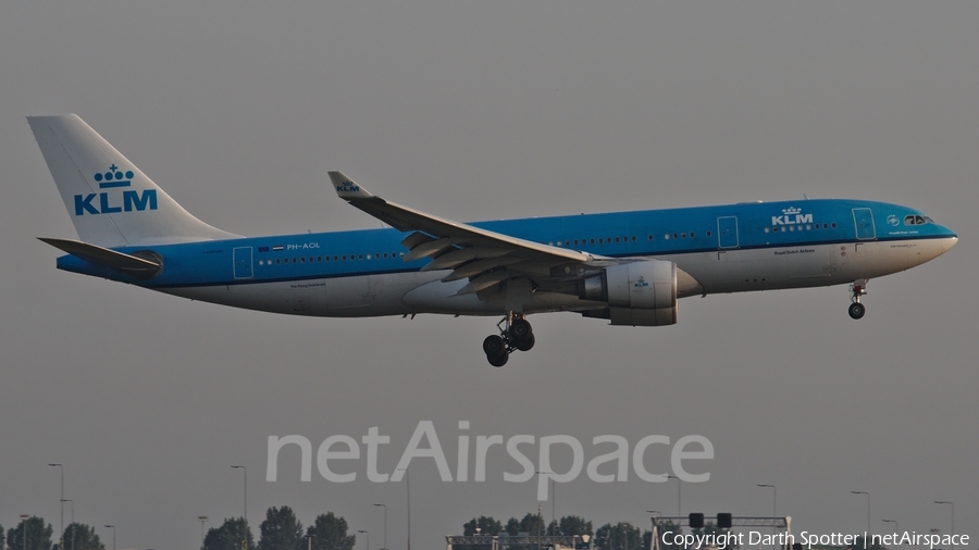 KLM - Royal Dutch Airlines Airbus A330-203 (PH-AOL) | Photo 230640