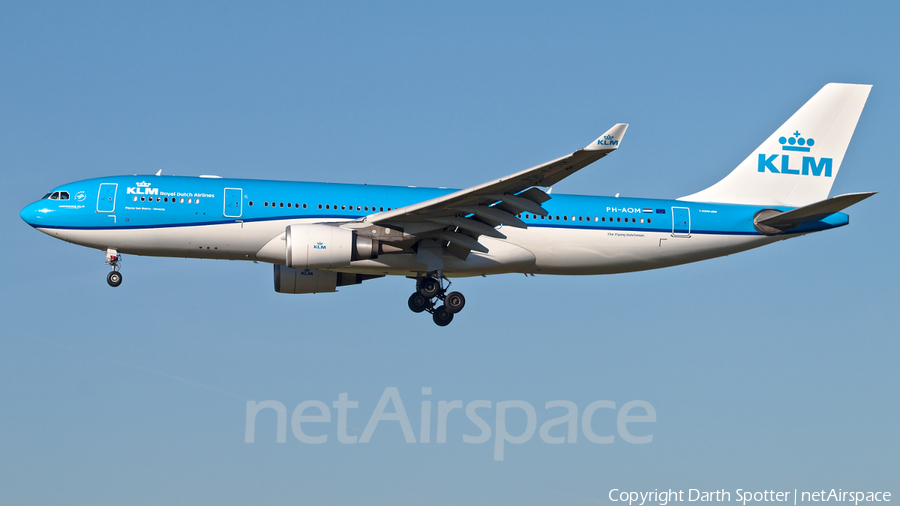 KLM - Royal Dutch Airlines Airbus A330-203 (PH-AOM) | Photo 358652