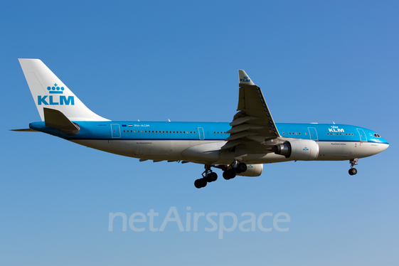 KLM - Royal Dutch Airlines Airbus A330-203 (PH-AOM) at  Amsterdam - Schiphol, Netherlands