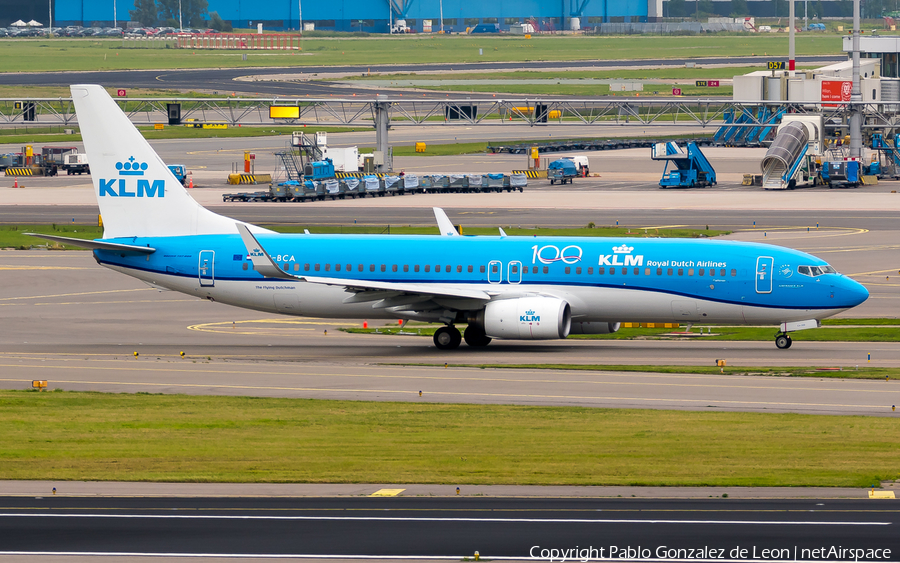 KLM - Royal Dutch Airlines Boeing 737-8K2 (PH-BCA) | Photo 350283