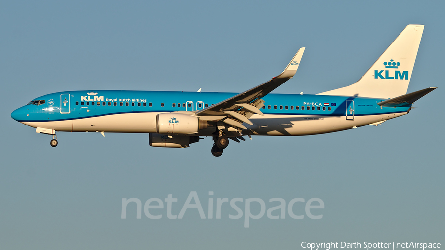 KLM - Royal Dutch Airlines Boeing 737-8K2 (PH-BCA) | Photo 358653