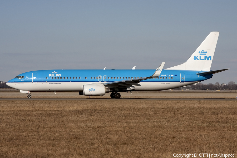 KLM - Royal Dutch Airlines Boeing 737-8K2 (PH-BCA) | Photo 404807