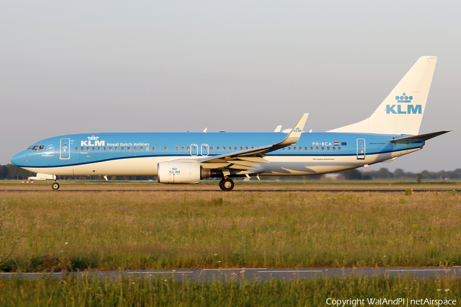 KLM - Royal Dutch Airlines Boeing 737-8K2 (PH-BCA) | Photo 520953