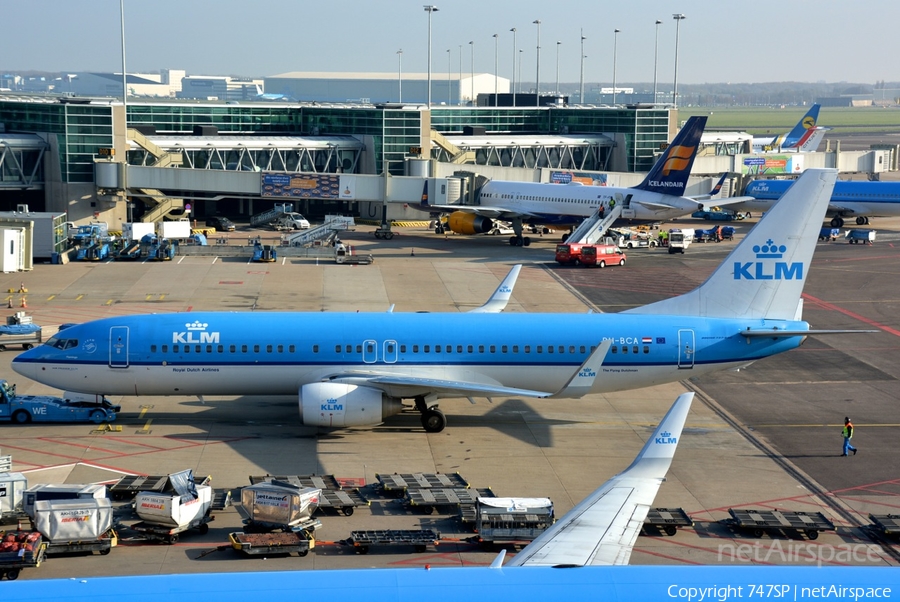 KLM - Royal Dutch Airlines Boeing 737-8K2 (PH-BCA) | Photo 62254