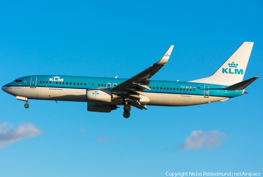 KLM - Royal Dutch Airlines Boeing 737-8K2 (PH-BCA) | Photo 229459