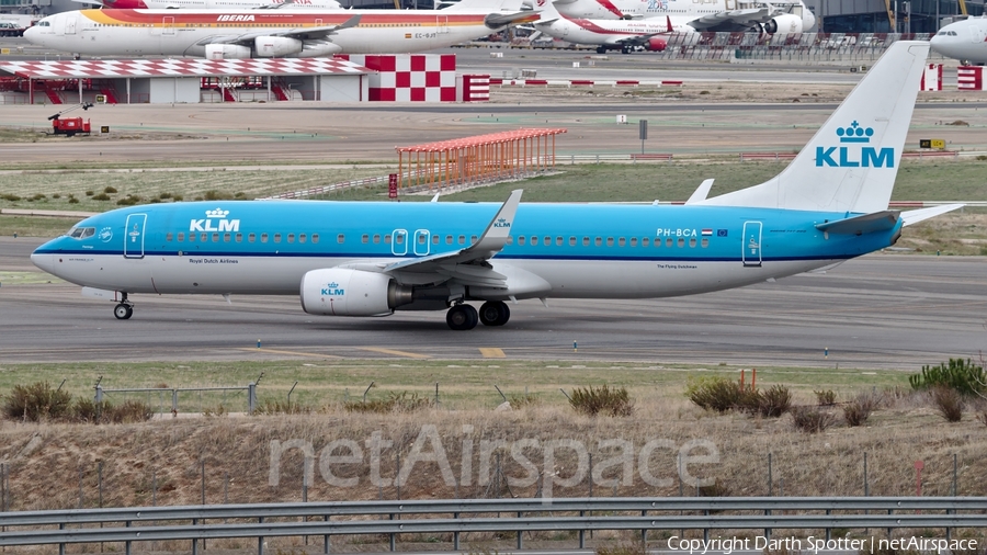 KLM - Royal Dutch Airlines Boeing 737-8K2 (PH-BCA) | Photo 233630