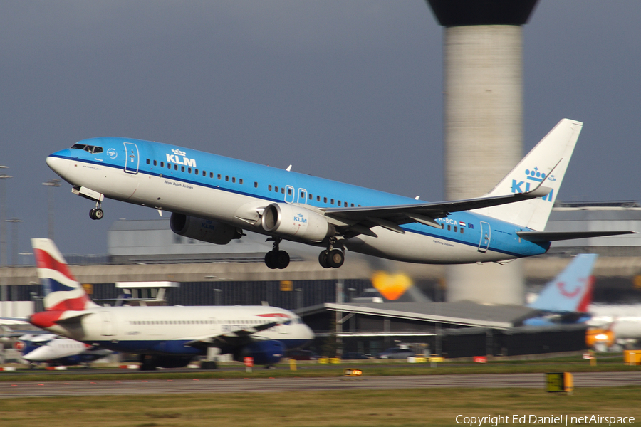 KLM - Royal Dutch Airlines Boeing 737-8K2 (PH-BCA) | Photo 199493