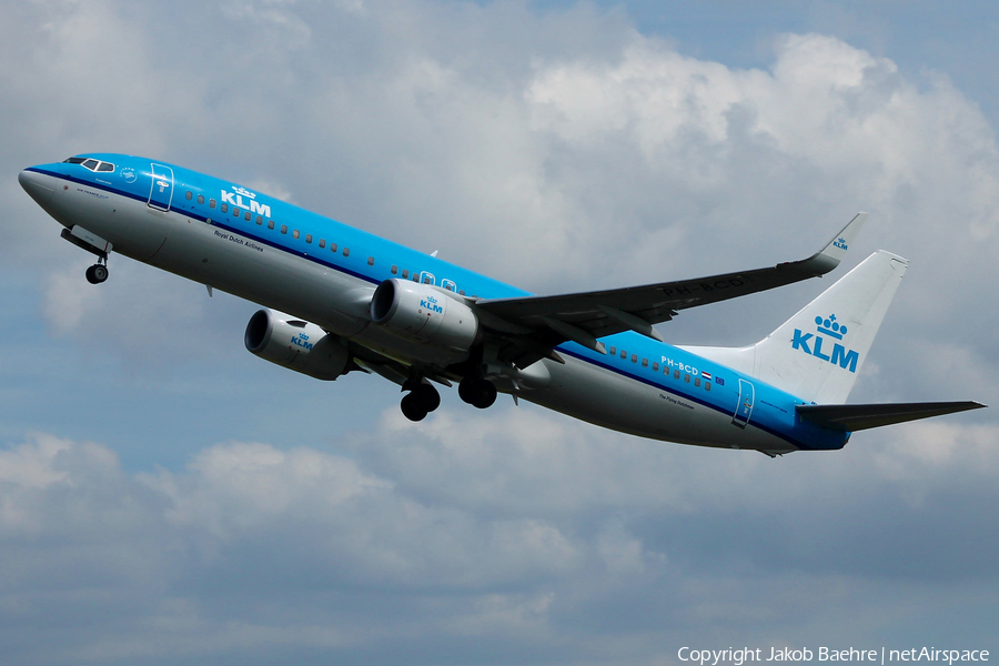 KLM - Royal Dutch Airlines Boeing 737-8K2 (PH-BCD) | Photo 173398