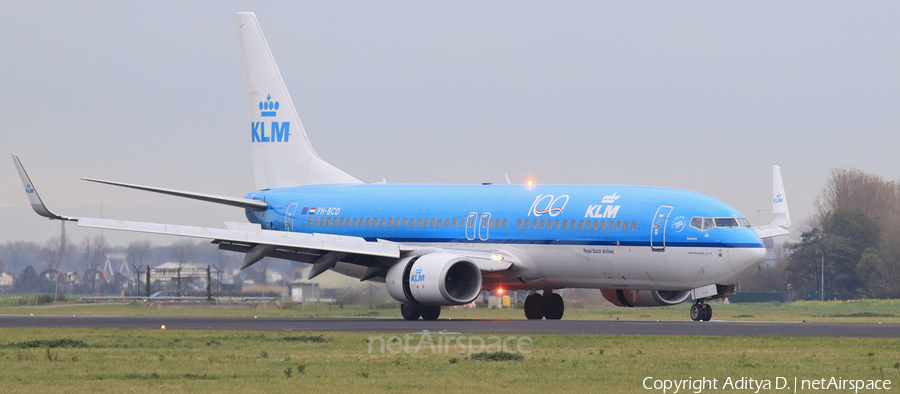 KLM - Royal Dutch Airlines Boeing 737-8K2 (PH-BCD) | Photo 359519