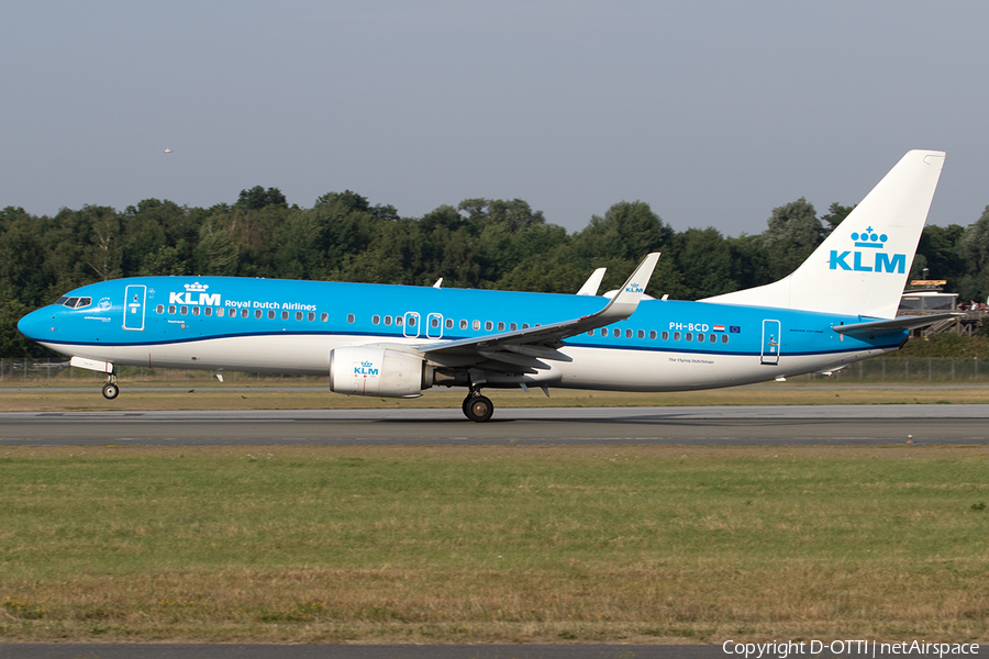 KLM - Royal Dutch Airlines Boeing 737-8K2 (PH-BCD) | Photo 518392