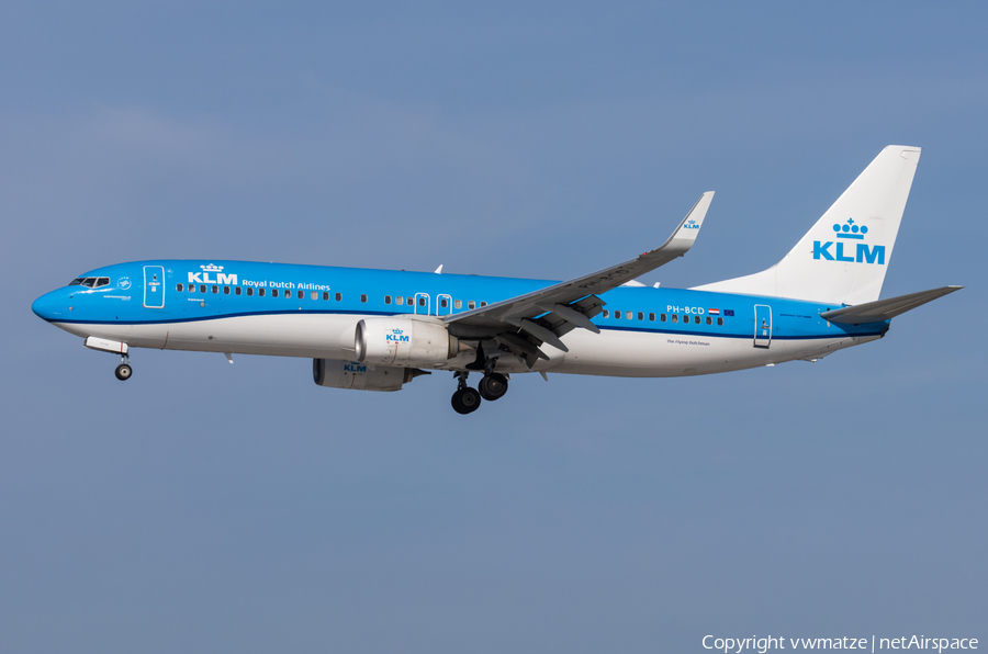 KLM - Royal Dutch Airlines Boeing 737-8K2 (PH-BCD) | Photo 572665