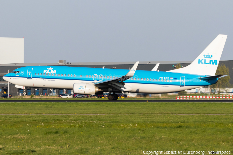 KLM - Royal Dutch Airlines Boeing 737-8K2 (PH-BCE) | Photo 320055