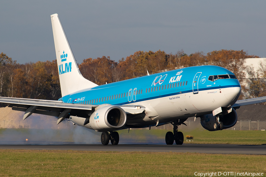 KLM - Royal Dutch Airlines Boeing 737-8K2 (PH-BCE) | Photo 357840