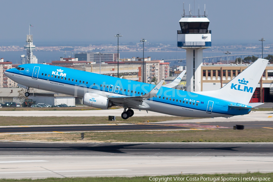 KLM - Royal Dutch Airlines Boeing 737-8K2 (PH-BCE) | Photo 108527