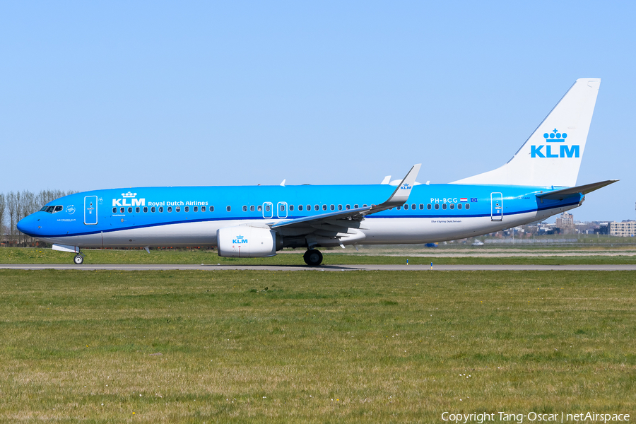 KLM - Royal Dutch Airlines Boeing 737-8K2 (PH-BCG) | Photo 679823
