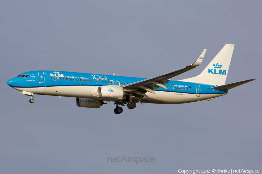KLM - Royal Dutch Airlines Boeing 737-8K2 (PH-BCG) | Photo 435985