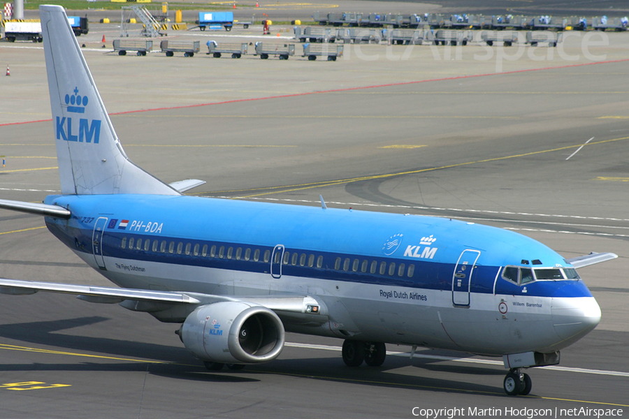 KLM - Royal Dutch Airlines Boeing 737-306 (PH-BDA) | Photo 8853