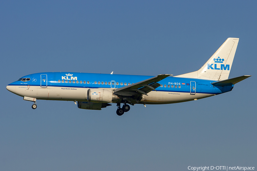 KLM - Royal Dutch Airlines Boeing 737-306 (PH-BDE) | Photo 304591
