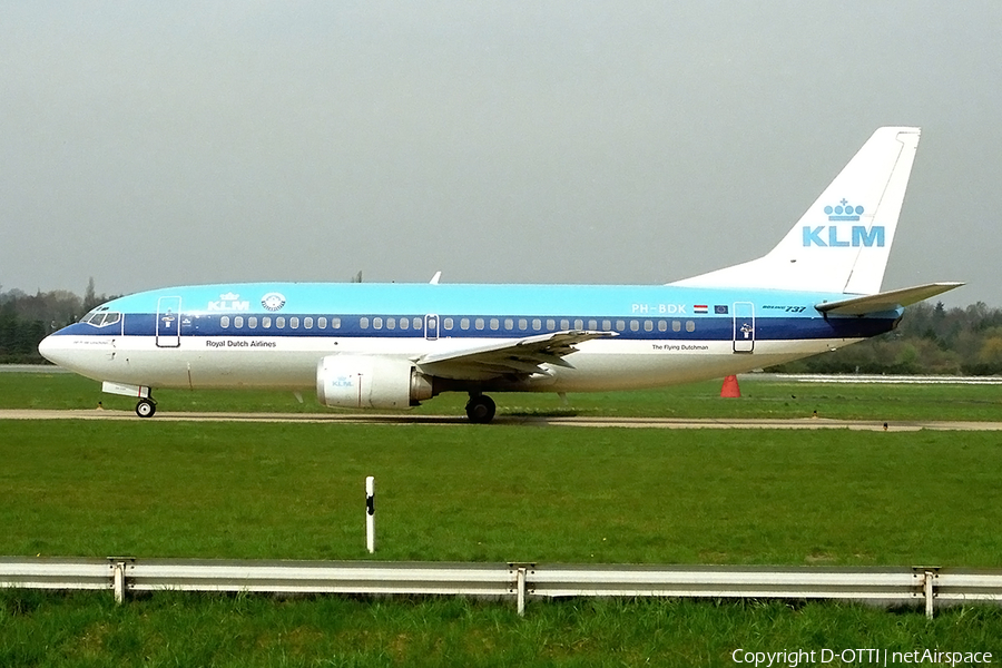 KLM - Royal Dutch Airlines Boeing 737-306 (PH-BDK) | Photo 141866