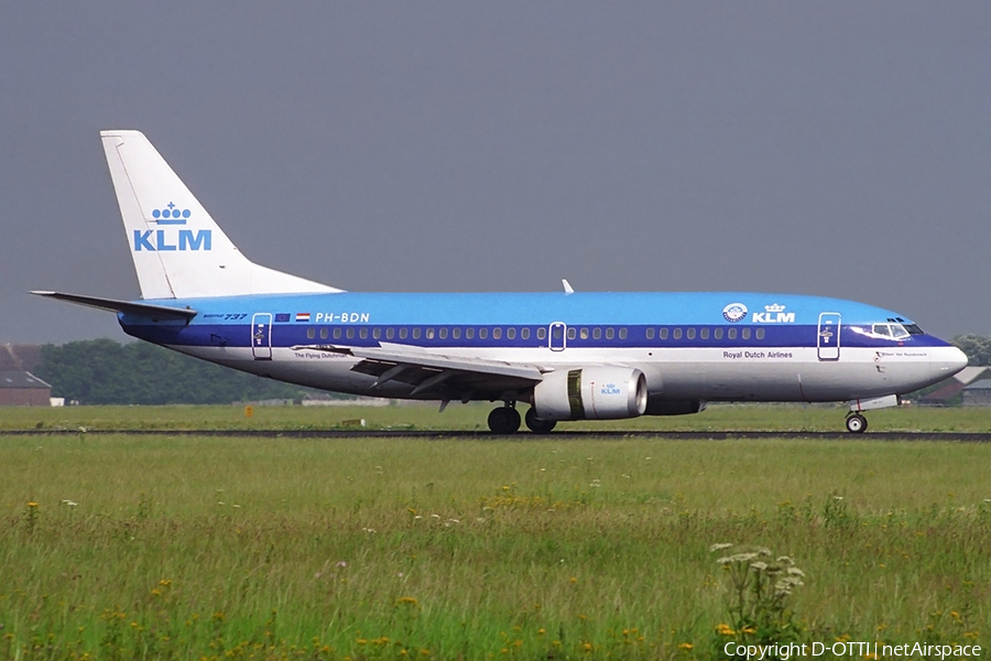 KLM - Royal Dutch Airlines Boeing 737-306 (PH-BDN) | Photo 247578