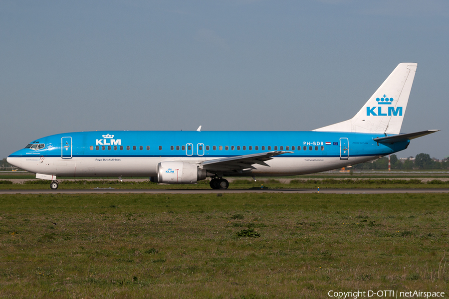 KLM - Royal Dutch Airlines Boeing 737-406 (PH-BDR) | Photo 199625