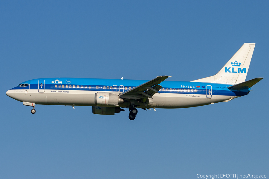 KLM - Royal Dutch Airlines Boeing 737-406 (PH-BDS) | Photo 303175