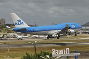 KLM - Royal Dutch Airlines Boeing 747-406 (PH-BFA) at  Philipsburg - Princess Juliana International, Netherland Antilles