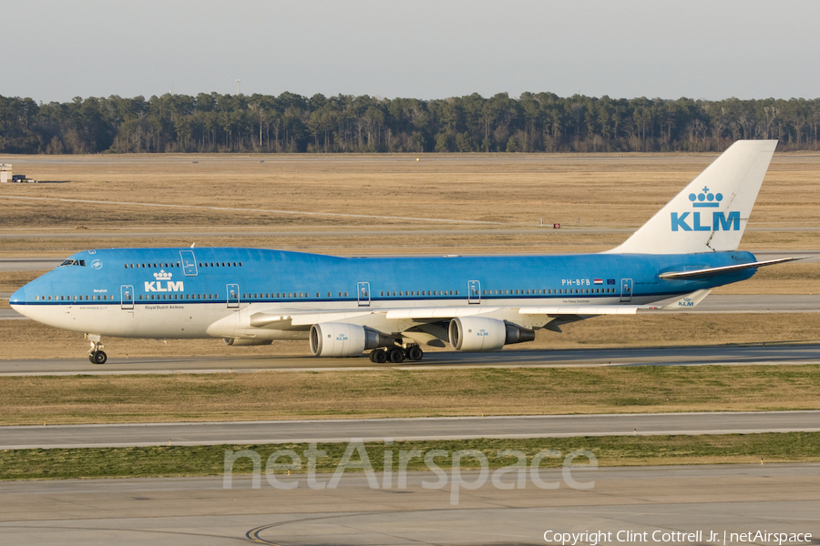 KLM - Royal Dutch Airlines Boeing 747-406 (PH-BFB) | Photo 39659